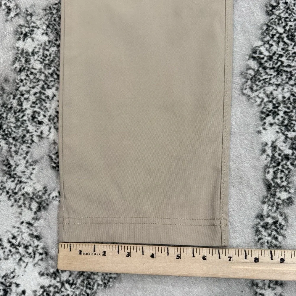 Public Rec Mens 34X32 Khaki Tan Performance Chino Pants Travel Stretch Zip Pocke
